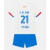 Cheap Barcelona Frenkie de Jong #21 Away Football Kit Children 2023-24 Short Sleeve (+ pants)